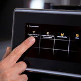 Cecotec Cafetera Superautomática Táctil Cremmaet Touch OCS. 1500W, 19 Bares, Pantalla TFT, Sistema Thermoblock, Limpieza Automática, Depósito de 400g de Café en Grano, 2L de Agua y 600ml de Leche