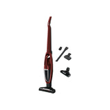 AEG QX7-1ULTAN Aspiradora Sin Cable, 21,6 V, Autonomía de 50 min, 2 Velocidades, Tecnología Cyclonic, Filtración de 5 Pasos, Depósito de 0,3 L, 4 Accesorios, Rojo Metalizado