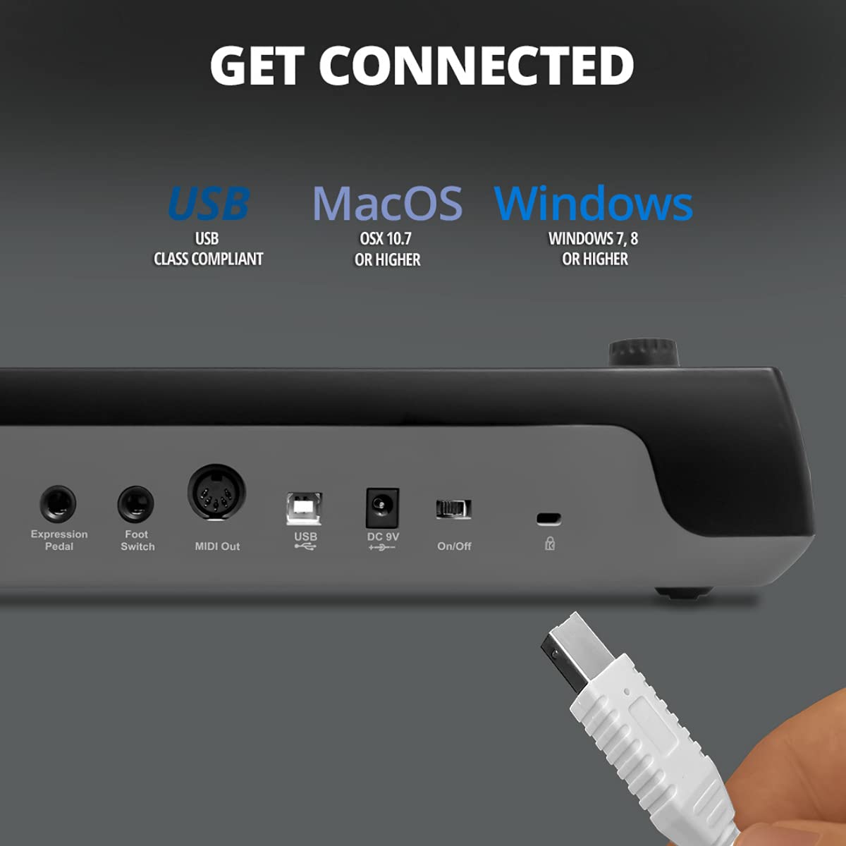 Nektar Impact GXP61 - Teclado controlador MIDI USB con integración Nektar DAW