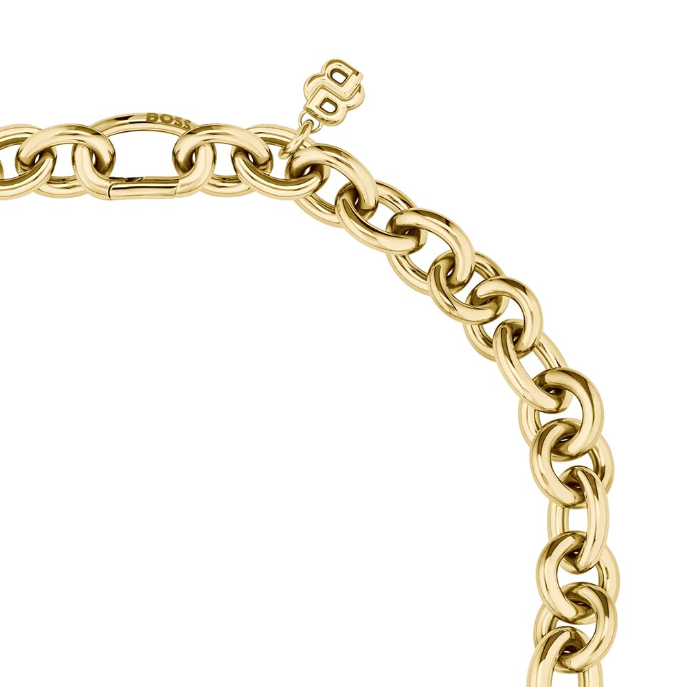 BOSS Jewelry Collar de Cadena para Mujer Colección LIVE STATEMENT en Oro Amarillo - 1580734
