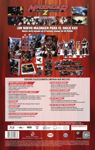 Mazinger Edición Z Impacto!. Edición Coleccionistas A4 [Blu-ray]