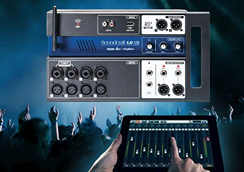 Souncratf Ui12 - Mezclador de 12 canales