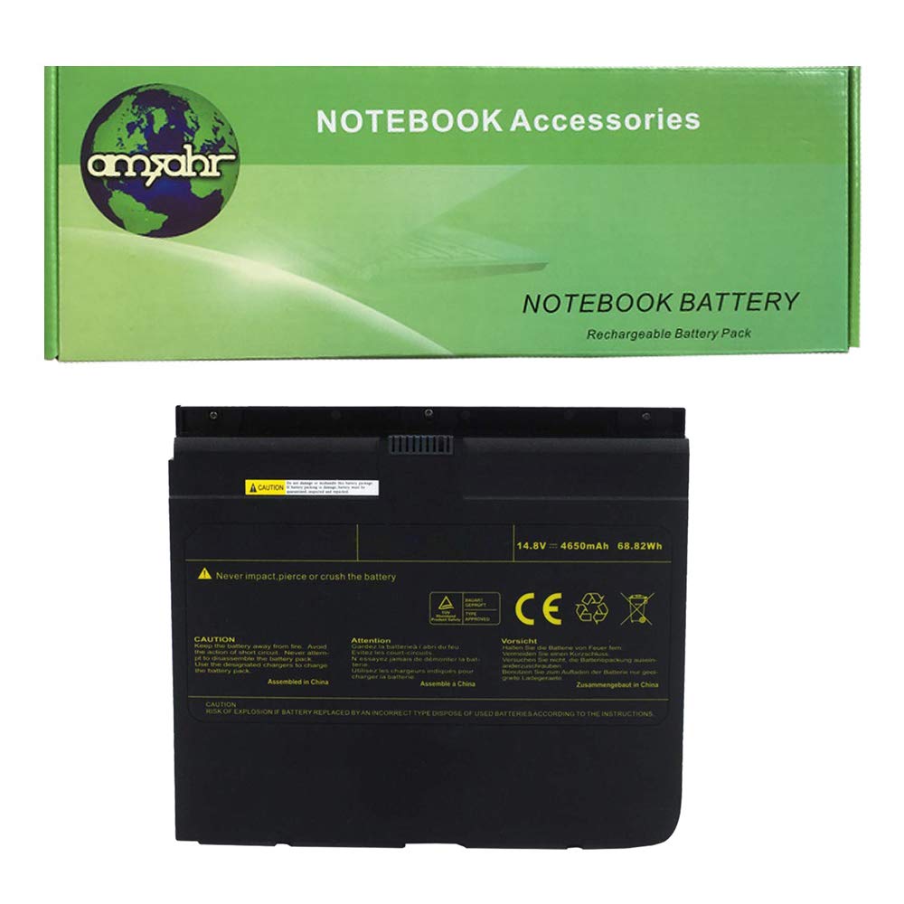 Batería de Repuesto para CLEVO M980BAT-4, X8100, 6-87-M980S-4X51, Incluye Auriculares estéreo.