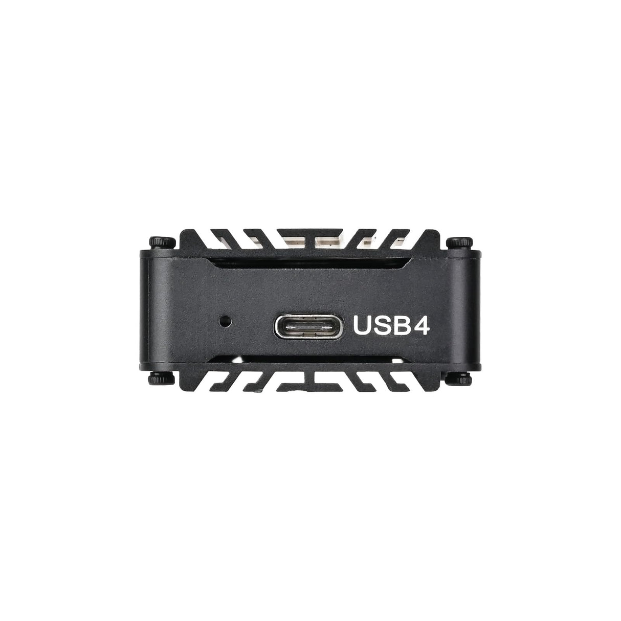 SilverStone Technology SST-MS12-40G, Carcasa SSD NVMe USB4 con refrigeración Activa