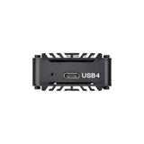 SilverStone Technology SST-MS12-40G, Carcasa SSD NVMe USB4 con refrigeración Activa