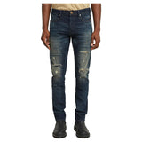 G-STAR 3301 Slim Jeans Vaqueros, Azul (Antique Foundry Repaired 51001-d594-h102), 32W / 32L Hombre