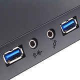 Silverstone SST-ML03B - Caja de ordenador de sobremesa (HTPC, micro-ATX, 1 x USB 3.0, interruptor de encendido/apagado integrado), negro