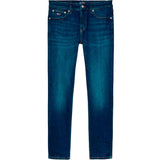 Tommy Jeans Slim para Hombre, Mezclilla (Denim Dark), 30W / 32L