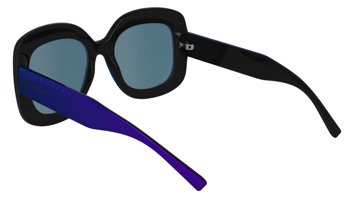 KARL LAGERFELD KL6165S Gafas, Mirror Blue, 53-140-19 Unisex Adulto
