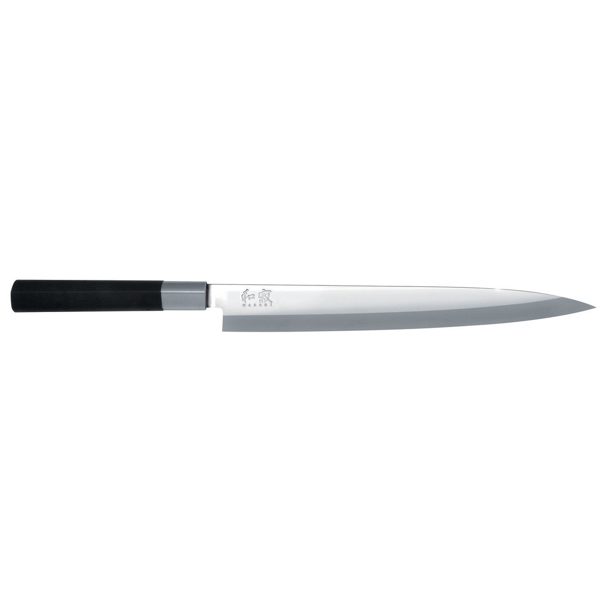 KAI Wasabi Black Bloque de cuchillos de roble equipado con 8 cuchillos, desmontable para limpieza - Dimensiones 31 x 18 x 34 cm - Juego completo de cuchillos de cocina