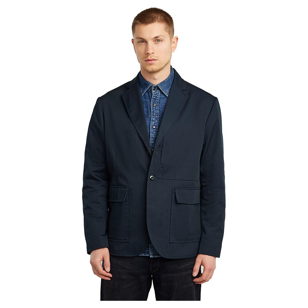 G-STAR Para Hombre Americana Chore Casual, Azul (Salute D26110-D967-C742), S