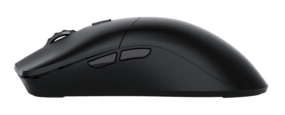 Glorious Gaming Model O 2 PRO Ratón gaming inalámbrico - 2,4 GHz 1 ms de retardo, 100M clics, 57 g ultraligero, gran batería, sensor PPP 26K, RGB, ambidiestro, 6 botones, deslizadores de PTFE - Negro