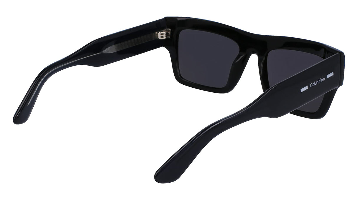 Calvin Klein Unisex Adult Sunglasses CK23504S - Black with Solid Grey Lens