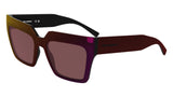 KARL LAGERFELD Kl6181s Gafas, Mirror Wine, 55-140-19 Unisex Adulto