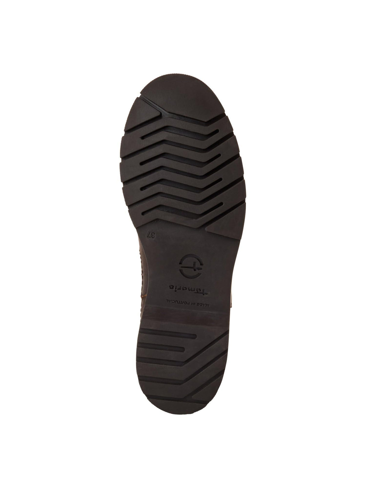 Tamaris Botines Chelsea de Piel para Mujer, Tacón Cuadrado, Marrón, Plantilla Extraíble, 42 EU