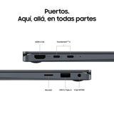 Samsung Galaxy Book4 360, Ordenador Portátil Convertible 15.6" Full HD, Táctil y S Pen, Intel Core 5-120U, 8GB RAM, 512GB SSD, Intel Graphics, Windows 11 Home, Gris, Teclado QWERTY Español
