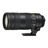 Nikon AF-S 70-200mm F4 ED VR - Objetivo para Nikon (distancia focal70-200mm, apertura f/4, zoom óptico 5x,estabilizador) color negro - Versión Europea