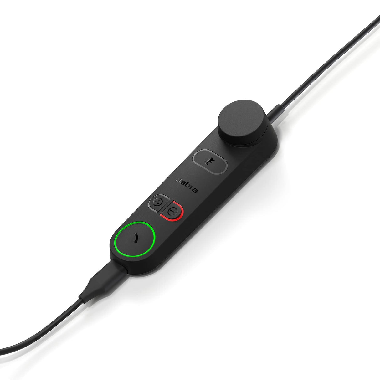 Jabra Engage 50 II Unidad de control de llamadas Link, cable USB-C para auriculares Jabra Engage 50 II mono y estéreo USB-C, Para plataformas de comunicaciones unificadas como Zoom y Unify, Negro