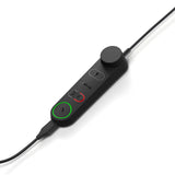 Jabra Engage 50 II Unidad de control de llamadas Link, cable USB-C para auriculares Jabra Engage 50 II mono y estéreo USB-C, Para plataformas de comunicaciones unificadas como Zoom y Unify, Negro