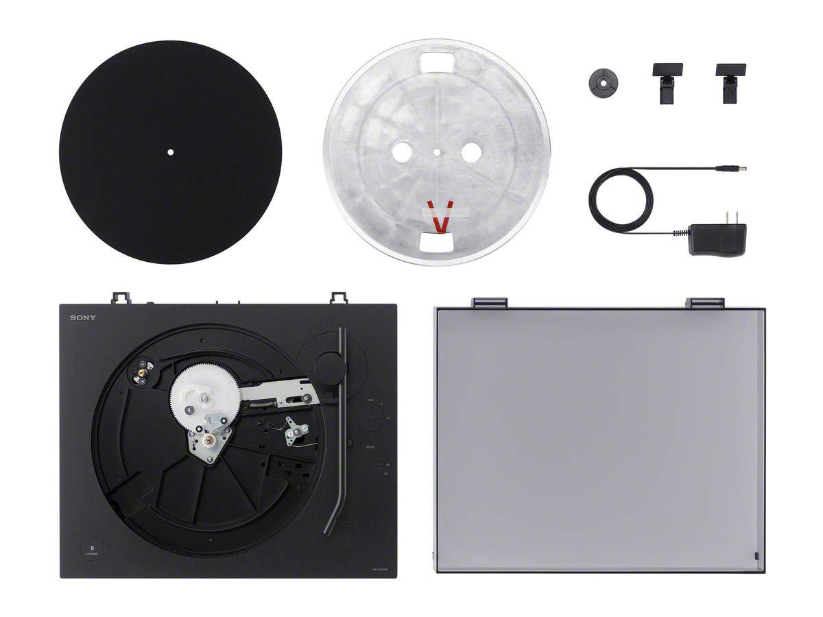 Sony PS-LX310BT - Tocadiscos (Conectividad Bluetooth, admite Salidas de línea y Fono) Negro