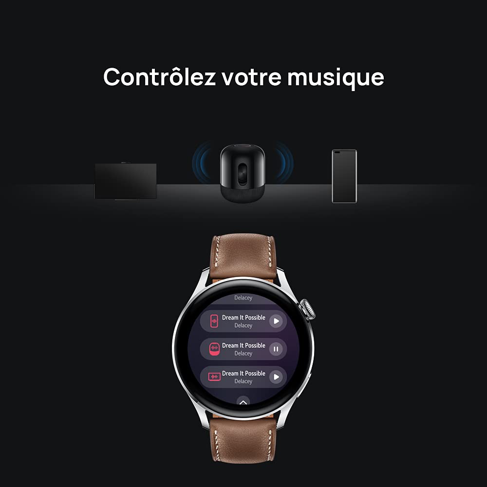 Huawei Kit Watch 3 Classic Brow + ADAPTATEUR 5V2A Type C