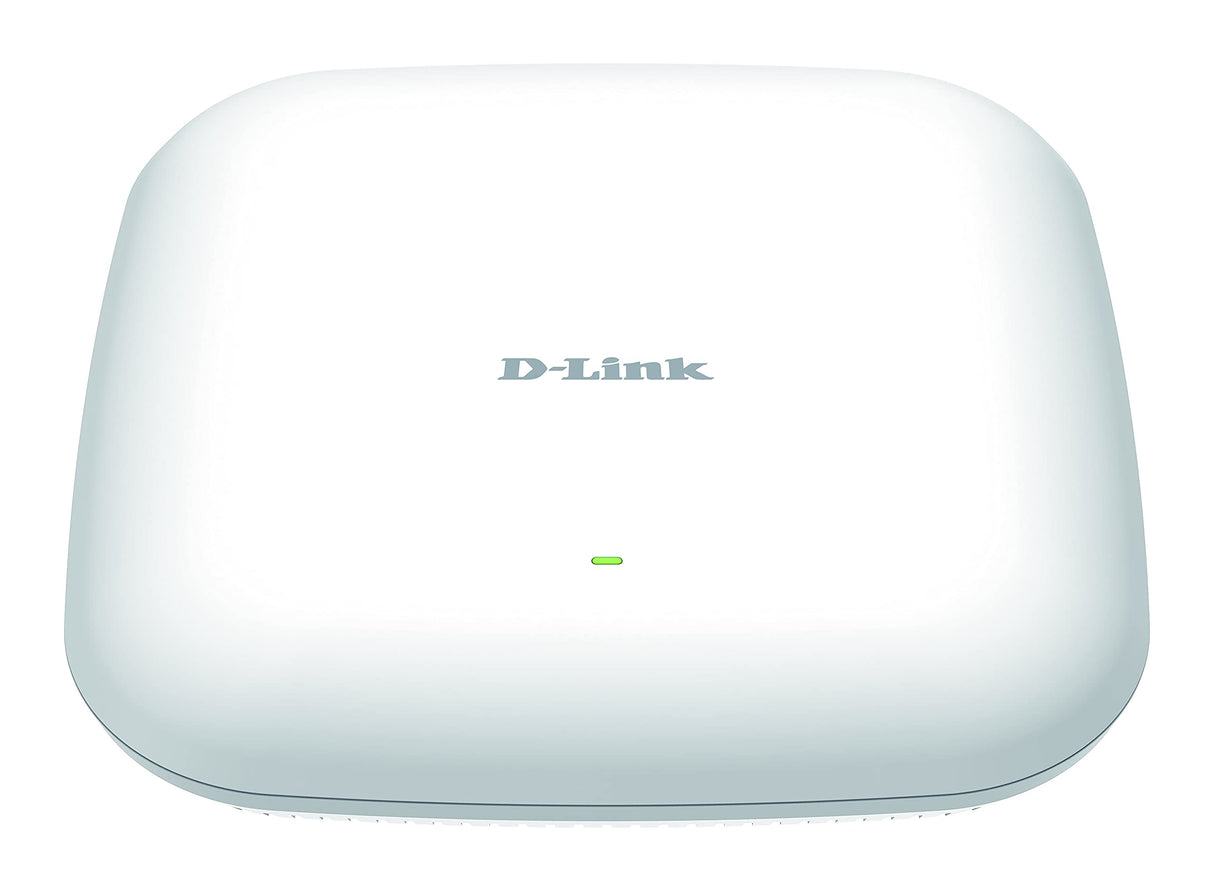 D-Link DAP-X2810 Punto Acceso Wi-Fi 6, profesional, 1800 Mbps, Antenas 2x2, LAN Gigabit, OFDMA, 1024 QAM, PoE, MU-MIMO, standalone o gestión unificada con controladora local/remoto para roaming