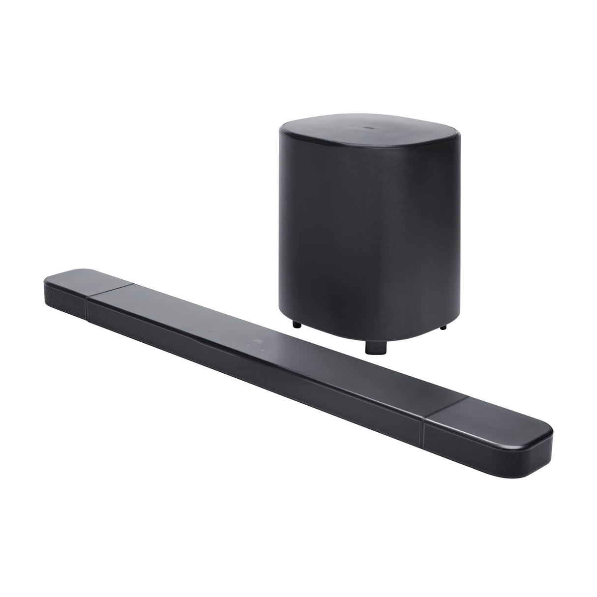 JBL Bar 800 MK2, Barra de Sonido Bluetooth 7.1 para TV con Altavoces Desmontables, subwoofer de 10”, Sonido Envolvente Dolby Atmos, HDMI eARC, Wi-Fi, vídeo 4K, PureVoice 2.0 y MultiBeam 3.0, Negro