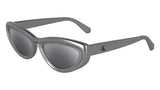CALVIN KLEIN CKJ24624S Gafas, Grey Silver, Talla única para Mujer
