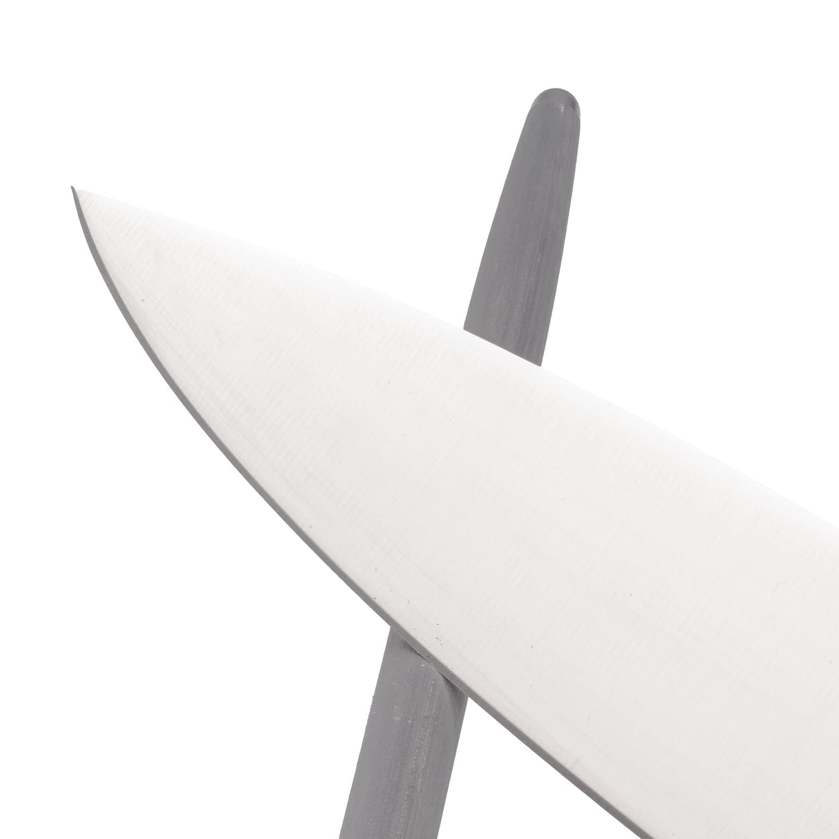 WMF Grand Gourmet - Afilador 36 cm con Varilla Insertada de Acero Templado Completamente Forjado, Grano Fino para Cuchillos de Borde Recto