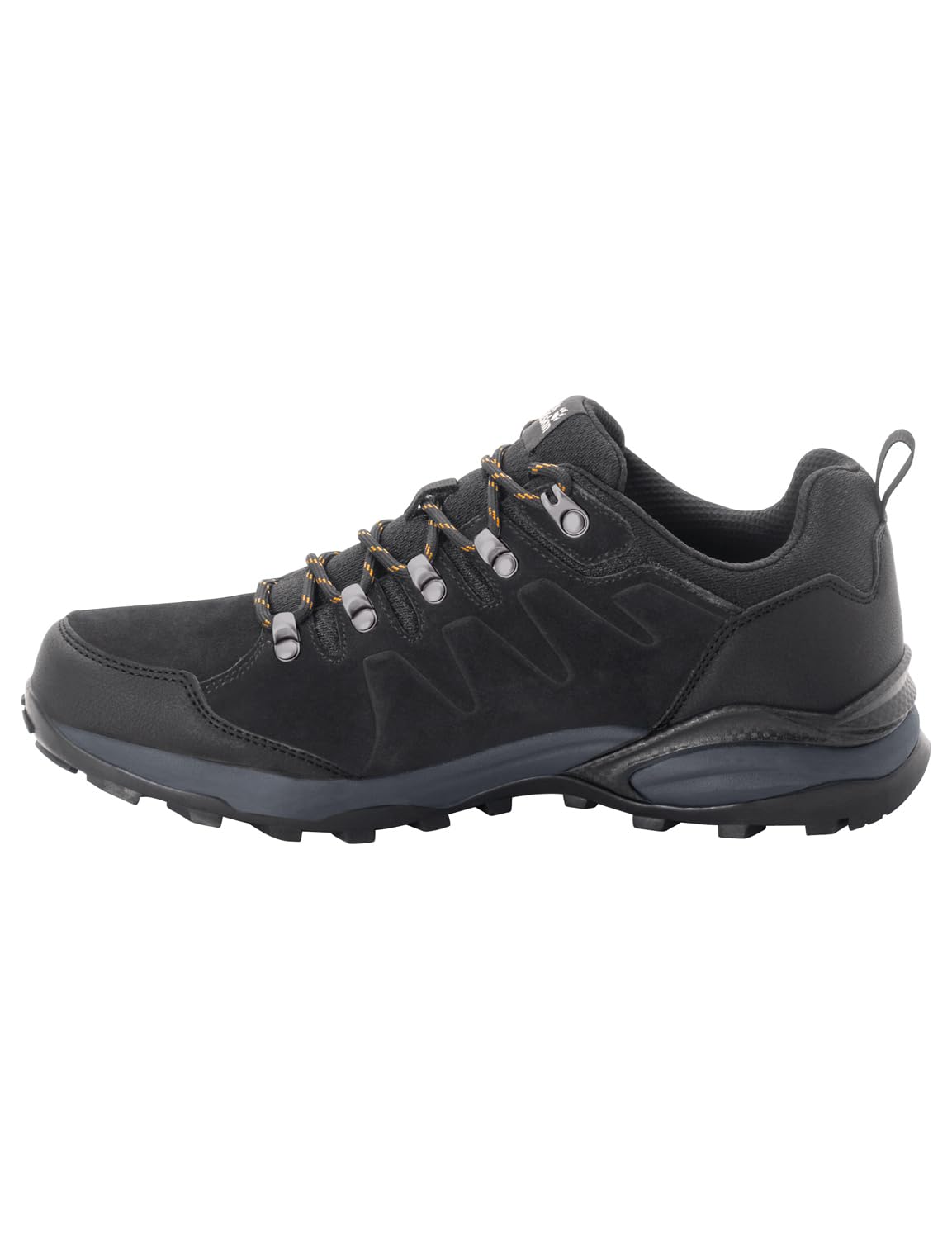 Jack Wolfskin Refugio Texapore Low M, Zapatillas, Hombre, Phantom Burly Yellow Xt Cuchillo, 47.5 EU