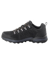 Jack Wolfskin Refugio Texapore Low M, Zapatillas, Hombre, Phantom Burly Yellow Xt Cuchillo, 47.5 EU