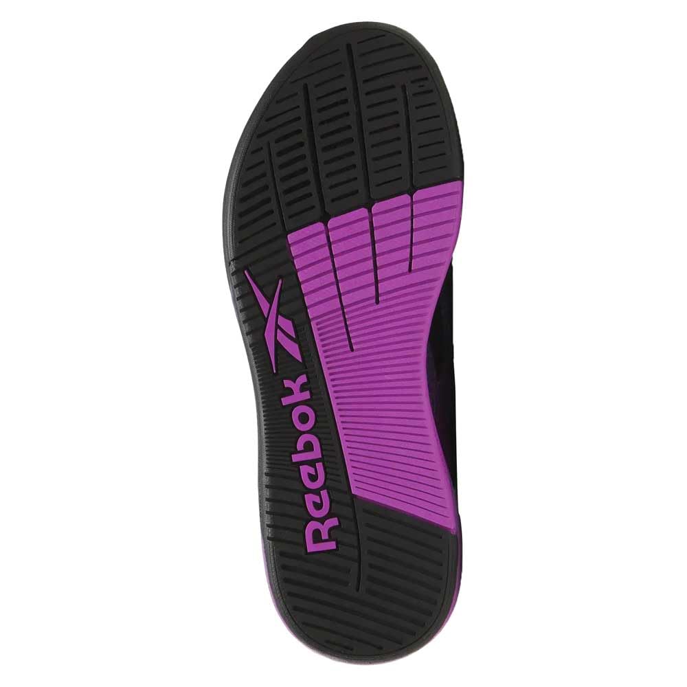 Reebok Nano X5, Zapatillas Mujer, Black/Twilight Purple/Purple Rave, 35 EU