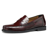 Geox U RECANATI B, Mocasín Hombre, Wine, 46 EU