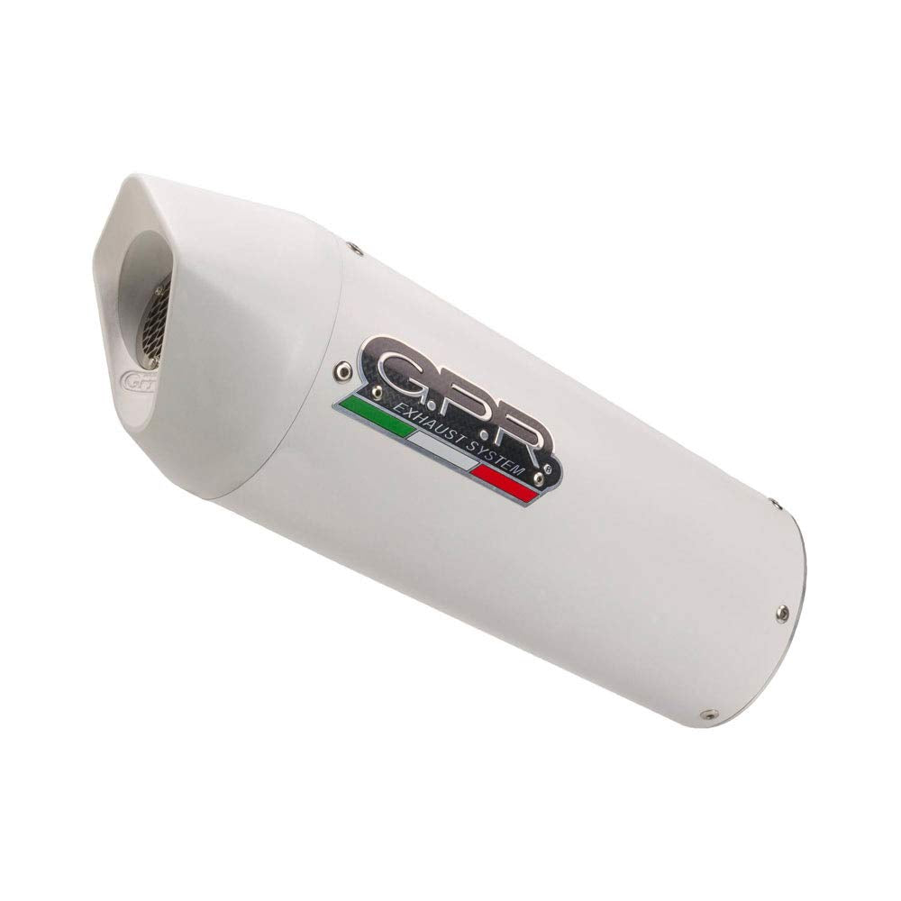 Tubo de escape marca GPR compatible con Suzuki GSX-S 950 2017-2020, Albus Evo4, Escape completo homologado, viene con db killer extraíble, catalizador y colector