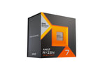 AMD Ryzen 7 7800X3D Procesador con tecnología 3D V-Cache (tarjeta gráfica Radeon integrada, 8 núcleos/16 threads,120W TDP,Socket AM5, 104MB Caché, Reloj de aumento máx. hasta 5.0 GHz, sin ventilador)