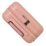 Pepe Jeans Carina Maleta de cabina Rosa 40x55x20 cms Rígida ABS Cierre TSA integrado 37L 2,74 kgs 4 Ruedas dobles Equipaje de Mano