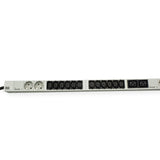 Bachmann 800.1453 it PDU Aluminio 1HE 36 x C13 6 x Protección de Contacto 6 x c19ls CEE 3 x 32 A Rojo/Aluminio