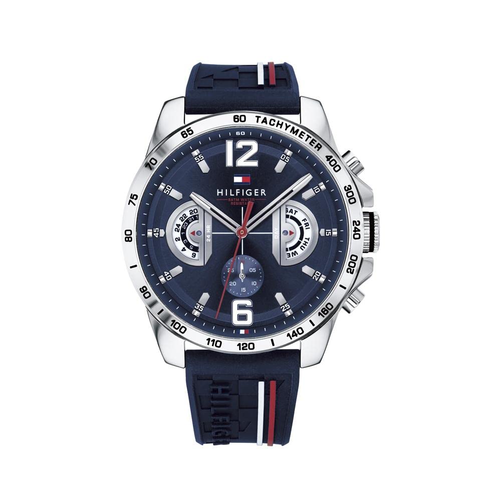 Tommy Hilfiger Decker Clock 1791476, para Hombre