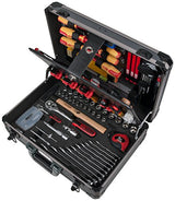 KS Tools 911.0628 1/4" + 1/2“ Maletín de herramientas de electricista, 128 pzs.
