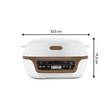 Tefal Cake Factory - Máquina inteligente para tartas, electrodoméstico de cocción, de pastelería, máquina de pan, magdalenas, con 4 moldes, 5 programas, compatible con moldes Crispybake KD802112