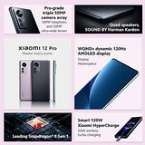Xiaomi 2201122G 12 Pro Smartphone, Pantalla de 6.73” 120Hz AMOLED, Snapdragon 8 Gen 1, Triple cámara de 50MP, 4600mAh, 120W HyperCharge, Color Morado, 8GB + 256 GB