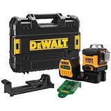 DEWALT DCE089NG18-XJ - Nivel Láser multilíneas verde 3x360, Unidad Básica - No incluye cargardor/batería
