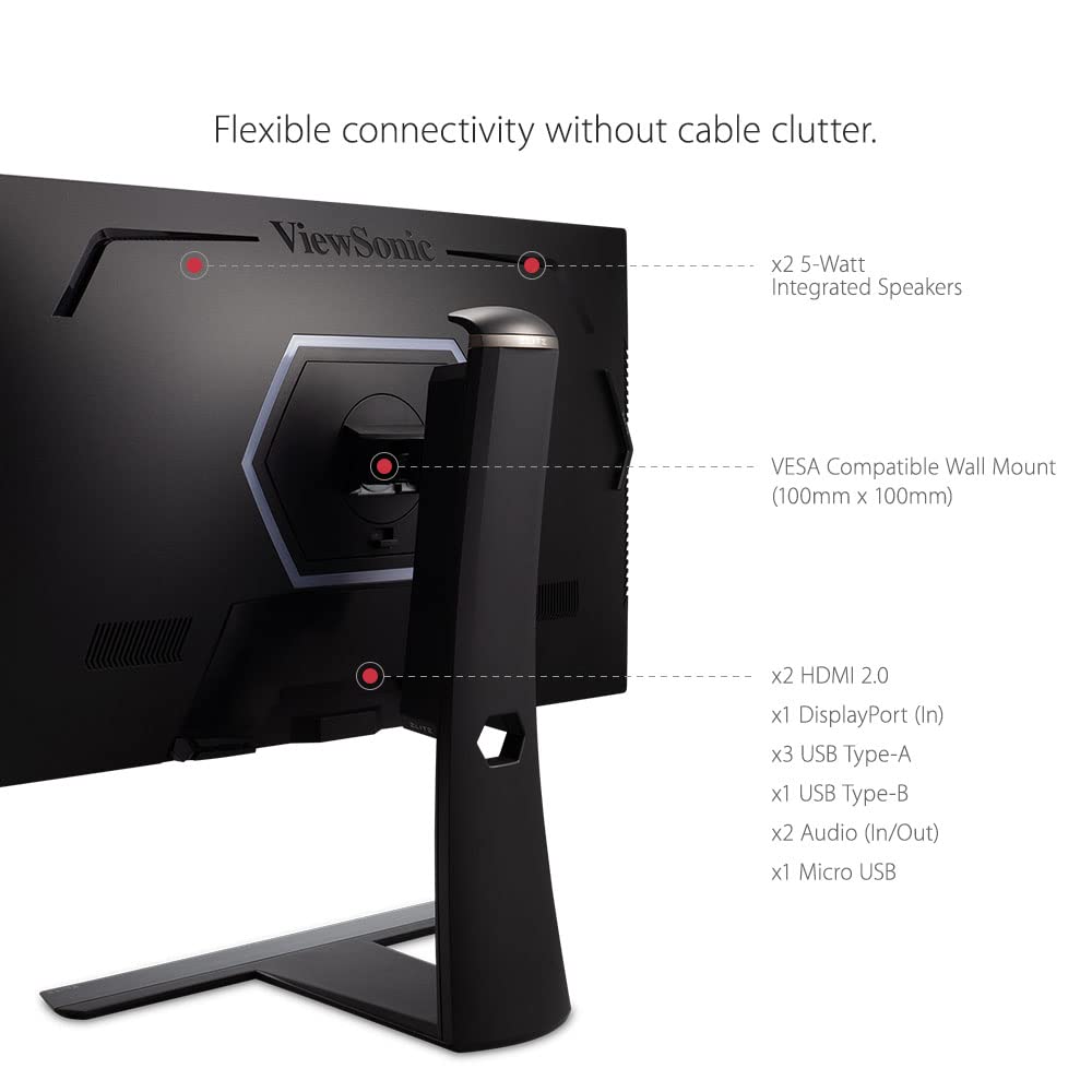 ViewSonic 32IN IPS XG320Q 2560X1400 16:9 1MS HDMI DISPLAYPORT USB