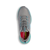 Skechers Arch Fit Sr Ebinal, Botas de Seguridad y contra Incendios Mujer, Grey/Aqua Textile/Synthetic, 39 EU