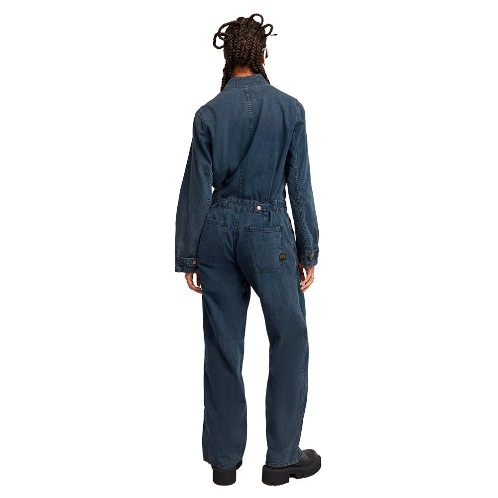 G-Star Para Mujer Mono Mechanics, Azul (worn in dusky clouds D25306-D252-G798), XXL
