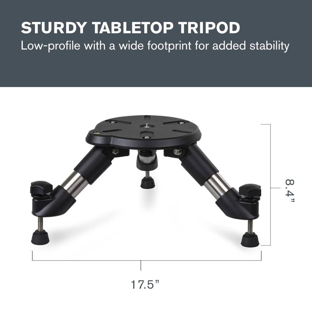 Celestron 93481 Tabletop: trípode de sobremesa para telescopios astronómicos, Compatible con telescopios NexStar SE y NexStar Evolution, minitrípode Robusto