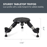 Celestron 93481 Tabletop: trípode de sobremesa para telescopios astronómicos, Compatible con telescopios NexStar SE y NexStar Evolution, minitrípode Robusto