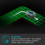 Gardena Robot cortacésped Smart SILENO Life 1500 m²: tecnología Lona AI, Control con aplicación, SensorControl, para Pendientes máx. 35 por ciento, Incl. Pasarela Inteligente, versión ES (19704-74)