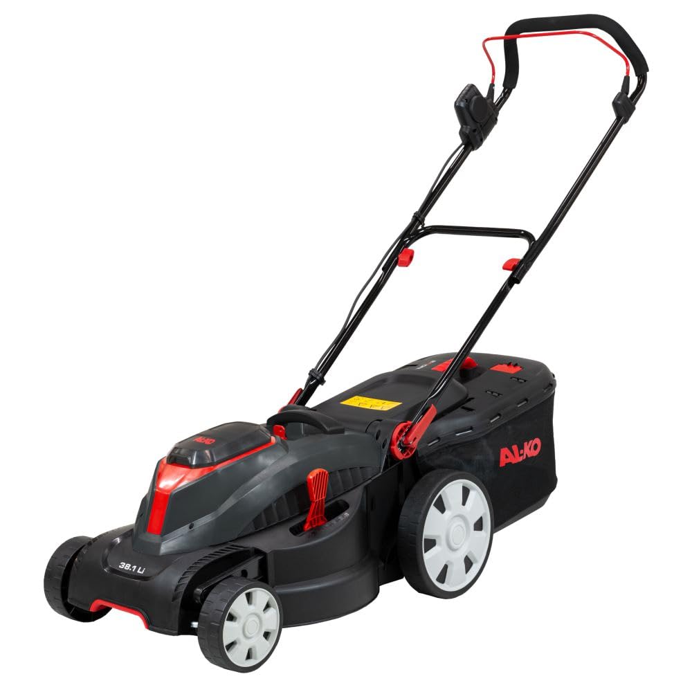 Cortacésped inalámbrico 38.1 LI con 2 baterías de 18 V/4,0 Ah y Cargador