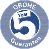 Grohe Grohtherm SmartControl - Termostato redondo para ducha y baño con instalación empotrada y tres válvulas, Cromo (29121000)